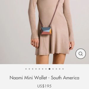 Mlouye Naomi Mini Wallet in South America Colorway